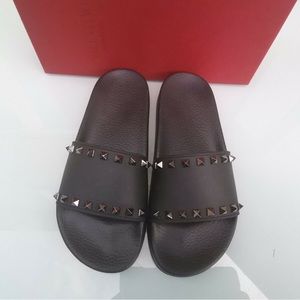 Valentino Rockstud Slides